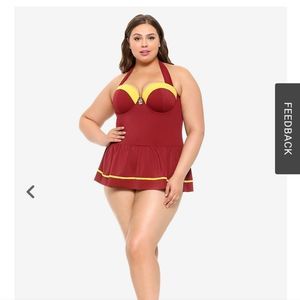 NWT Harry Potter Gryffindor swimsuit